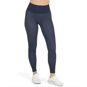 Love Your ASSETS Spanx Womens Slimming Leggings Seamless Indigo Size Small New